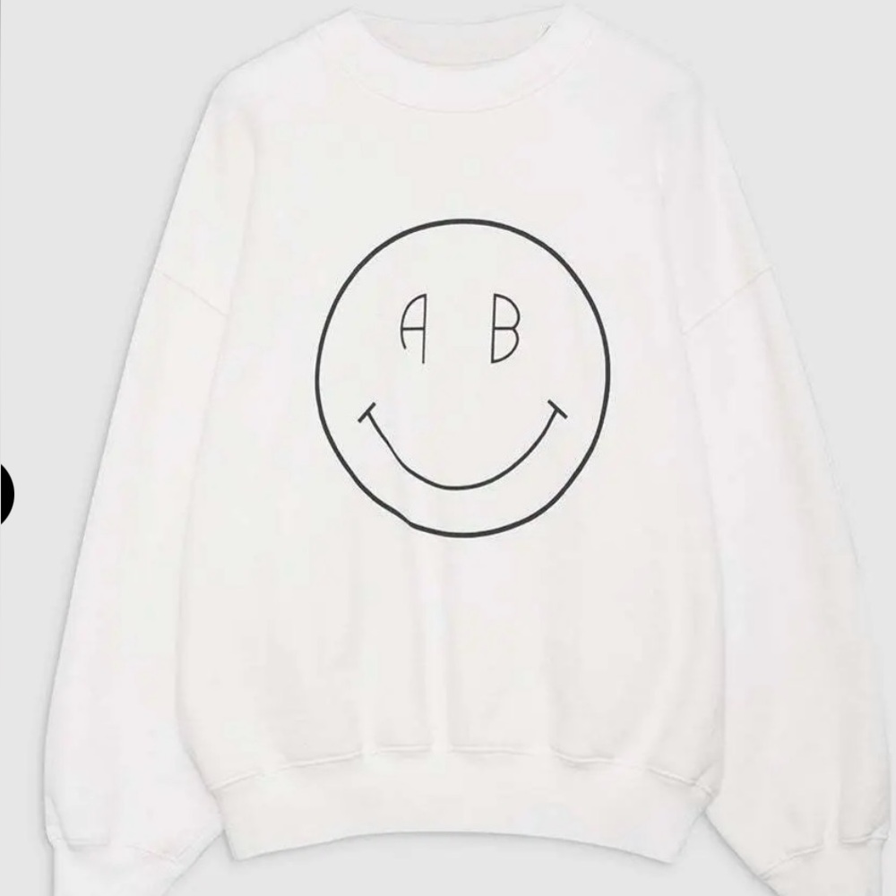Anine Bing Jaci Sweatshirt Smiley - Picture 3 of 8